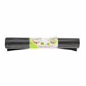 Фото Пакеты для мусора 120 л x 10 шт., пвд прочные черные, длинный ролик, // Elfe