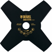 Фото Диск для триммера, 230 х 25,4 толщина 1,6 мм, 4 лезвия// Denzel